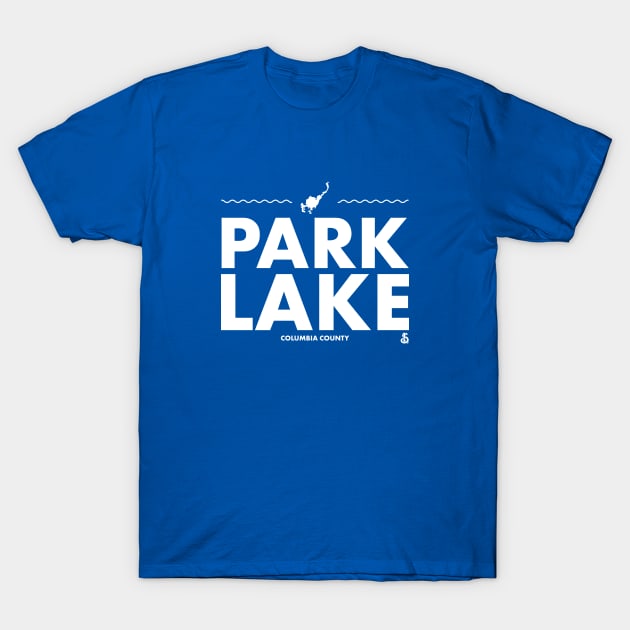 Columbia County, Wisconsin - Park Lake T-Shirt by LakesideGear